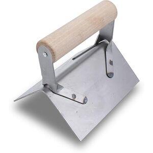 MARSHALLTOWN Stainless Steel Corner Trowel - Outside Square Corner MARSHALLTOWN Stainless Steel Corner Trowel - Outside Square Corner