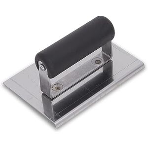 Marshalltown CE503SP Stainless Steel Edging Trowel with Plastic Handle, Concrete Rounding, Radius: 3mm, Lip: 6mm, Dimensions: 152x76mm Marshalltown CE503SP Stainless Steel Edging Trowel with Plastic Handle, Concrete Rounding, Radius: 3mm, Lip: 6mm, Dimensions: 152x76mm