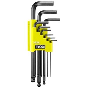 RYOBI RHFHKB-9 Ball Hex Key Set (9 piece) RYOBI RHFHKB-9 Ball Hex Key Set (9 piece)