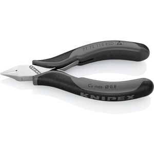 KNIPEX Electronics Diagonal Cutter ESD with multi-component grips 115 mm 77 72 115 ESD KNIPEX Electronics Diagonal Cutter ESD with multi-component grips 115 mm 77 72 115 ESD