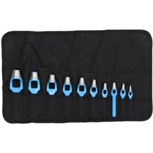 GEDORE Arc punch set, 10-piece set, Ø 3 25 mm, Rubber leather gaskets fabric, Round, Punch, 57303 GEDORE Arc punch set, 10-piece set, Ø 3 25 mm, Rubber leather gaskets fabric, Round, Punch, 57303