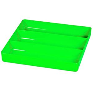 Ernst Manufacturing Toolbox Tray: Stackable Garage Organizer Tray in Green with 3 Compartments Ideal for Trades, Mechanics, Electricians, Plumbers, Household Use, Hobbies, and More Heavy Duty Ernst Manufacturing Toolbox Tray: Stackable Garage Organizer Tray in Green with 3 Compartments Ideal for Trades, Mechanics, Electricians, Plumbers, Household Use, Hobbies, and More Heavy Duty