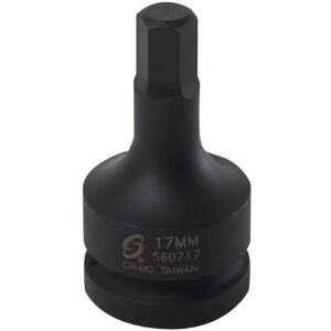 Sunex 560717 1-Inch Drive 17mm Hex Driver Socket Sunex 560717 1-Inch Drive 17mm Hex Driver Socket