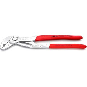 KNIPEX Cobra High-Tech Water Pump Pliers Chrome-Plated with Non-Slip Plastic Coating 300 mm, 87 03 300 KNIPEX Cobra High-Tech Water Pump Pliers Chrome-Plated with Non-Slip Plastic Coating 300 mm, 87 03 300