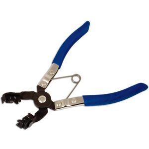 Laser 4231 Hose Clamp Pliers Angled, Swivel Jaws,Blue Laser 4231 Hose Clamp Pliers Angled, Swivel Jaws,Blue