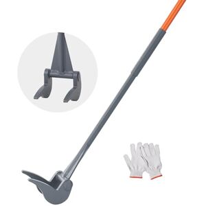 VEVOR Pallet Buster, 50-Inch Handle, 2000 lbs Weight Capacity, Q235 Carbon Steel, Heavy Duty Deck Wrecker Demolition Wood Pallet Tool Breaker Pry Bar Puller for Efficient and Effortless Board Removal VEVOR Pallet Buster, 50-Inch Handle, 2000 lbs Weight Capacity, Q235 Carbon Steel, Heavy Duty Deck Wrecker Demolition Wood Pallet Tool Breaker Pry Bar Puller for Efficient and Effortless Board Removal