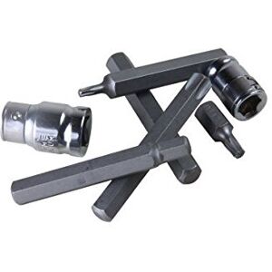 Bergen US Pro 40pc HEX, Spline and TORX Star-TRX BIT Set 3/8'' and 1/2'' Bergen US Pro 40pc HEX, Spline and TORX Star-TRX BIT Set 3/8'' and 1/2''