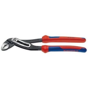 KNIPEX Alligator Water Pump Pliers Self-Service Card with Slim Multi-Component Grips 250 mm, 88 02 250 SB KNIPEX Alligator Water Pump Pliers Self-Service Card with Slim Multi-Component Grips 250 mm, 88 02 250 SB