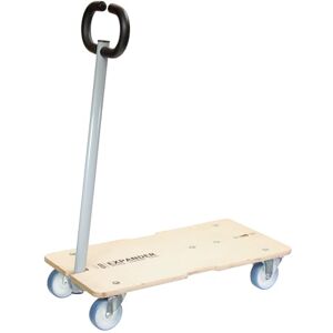 WAGNER moving dolly MM 1333 I 74-101 x 37 cm I extendable loading platform I foldable drawbar for loads of different sizes I load capacity 200 kg 20133301 WAGNER moving dolly MM 1333 I 74-101 x 37 cm I extendable loading platform I foldable drawbar for loads of different sizes I load capacity 200 kg 20133301