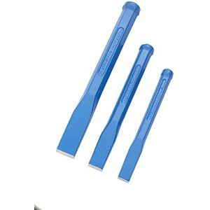 Footprint Cold Chisels Set of 3 by Drop Forged Carbon Steel for Superior Strength. Hardened Edge for Long Cutting Life. Ideal Masonry/Bricklaying Hand Tools to Cut Stone/Brickwork/Mortar/Cement. Footprint Cold Chisels Set of 3 by Drop Forged Carbon Steel for Superior Strength. Hardened Edge for Long Cutting Life. Ideal Masonry/Bricklaying Hand Tools to Cut Stone/Brickwork/Mortar/Cement.
