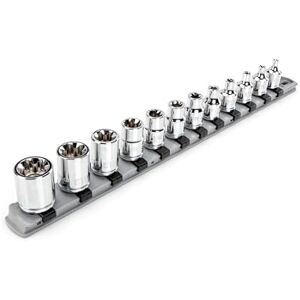 TEKTON 3/8 Inch Drive External Star Socket Set, 12-Piece (E4-E20) SHD91117 TEKTON 3/8 Inch Drive External Star Socket Set, 12-Piece (E4-E20) SHD91117