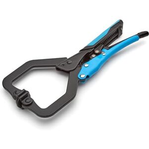 OX Tools OX Pro Auto Adjust C Clamp with Swivel Pad 7"/ 178mm, Heavy Duty Steel, Patented Locking Mechanism, TPR Comfort Grip Handle, Perfect for Welding, Wood & Metal Working, OX-P204302 OX Tools OX Pro Auto Adjust C Clamp with Swivel Pad 7"/ 178mm, Heavy Duty Steel, Patented Locking Mechanism, TPR Comfort Grip Handle, Perfect for Welding, Wood & Metal Working, OX-P204302