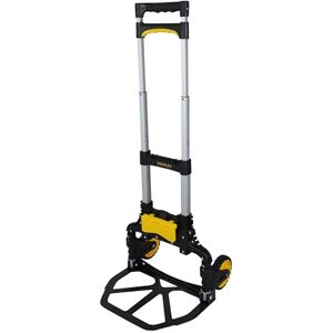 Stanley FOLDING HAND TRUCK 60KG & BASKET HOLDER Stanley FOLDING HAND TRUCK 60KG & BASKET HOLDER