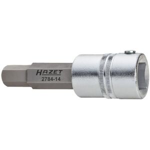Hazet 2784-14 Hexagon Profile Brake Calliper Screwdriver Socket Multi-Colour Hazet 2784-14 Hexagon Profile Brake Calliper Screwdriver Socket Multi-Colour