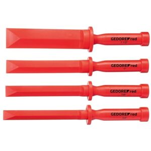Gedore Red Soft Chisel Set 4 Pieces Gedore Red Soft Chisel Set 4 Pieces