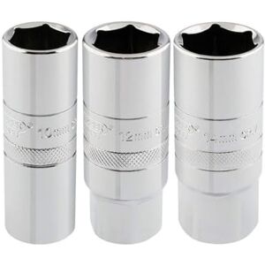 Draper 16784 1/2" Square Drive Spark Plug Socket 3 Piece Set , Blue Draper 16784 1/2" Square Drive Spark Plug Socket 3 Piece Set , Blue
