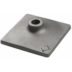 Bosch HS2125 8 in. x 8 in. Tamper Plate 1-1/8 in. Hex Hammer Steel Bosch HS2125 8 in. x 8 in. Tamper Plate 1-1/8 in. Hex Hammer Steel