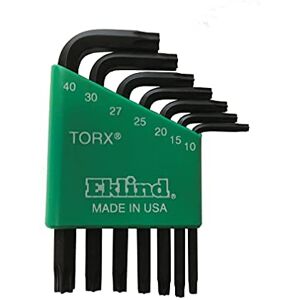 Eklind 10807 TORX Star L-Key 7pc Set T10-T40 Short Series Eklind 10807 TORX Star L-Key 7pc Set T10-T40 Short Series