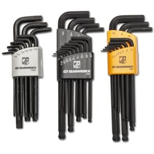 GEARWRENCH 83527 Magnetic Long Ball End SAE/Metric/Torx® Hex Key Set, 31 Piece GEARWRENCH 83527 Magnetic Long Ball End SAE/Metric/Torx® Hex Key Set, 31 Piece