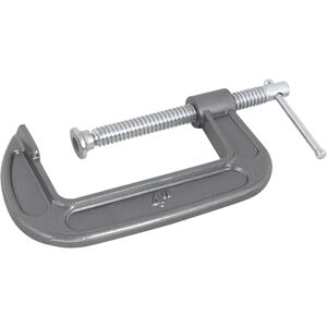 PERFORMANCE TOOL W207C Ductile Iron C-Clamp with Enamel Finish and Swivel Pad Head for Home, Shop, Auto and Office Jobs PERFORMANCE TOOL W207C Ductile Iron C-Clamp with Enamel Finish and Swivel Pad Head for Home, Shop, Auto and Office Jobs