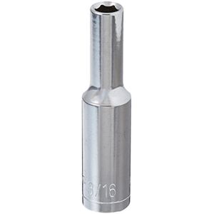Crescent 1/4" Drive 6 Point Deep SAE Socket 3/16" CDDS1N Crescent 1/4" Drive 6 Point Deep SAE Socket 3/16" CDDS1N