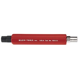 KLEIN TOOLS 68005 Wrench, Made in USA, High Impact Can Wrench with 7/16-Inch and 3/8-Inch Hex Sockets for Telecom KLEIN TOOLS 68005 Wrench, Made in USA, High Impact Can Wrench with 7/16-Inch and 3/8-Inch Hex Sockets for Telecom