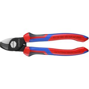 KNIPEX Tools Cable Shears, Twin Cutting Edge, Multi-Component (9512165) KNIPEX Tools Cable Shears, Twin Cutting Edge, Multi-Component (9512165)