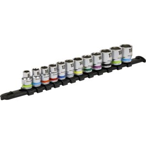 Sealey Drive Socket Set Platinum 12pc 3/8" Sq AK2660 Sealey Drive Socket Set Platinum 12pc 3/8" Sq AK2660
