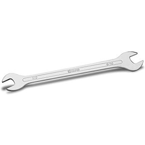 Capri Tools 1/2 in. x 9/16 in. Super-Thin Open End Wrench, SAE (11850-12916) Capri Tools 1/2 in. x 9/16 in. Super-Thin Open End Wrench, SAE (11850-12916)