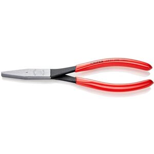KNIPEX 28 01 200 Long Reach Needle Nose Pliers black atramentized plastic coated 200 mm Red KNIPEX 28 01 200 Long Reach Needle Nose Pliers black atramentized plastic coated 200 mm Red