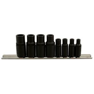 Laser 6058 Tap Socket Set 3/8"D, 1/4"D 8pc Laser 6058 Tap Socket Set 3/8"D, 1/4"D 8pc