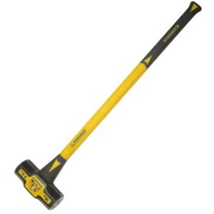 Roughneck ROU65636 Sledge Hammer Durable Fibreglass Handle with Shock Absorbing Grip 16lbs/7.3 kg Roughneck ROU65636 Sledge Hammer Durable Fibreglass Handle with Shock Absorbing Grip 16lbs/7.3 kg
