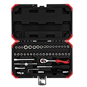 Gedore Red GEDORE socket wrench set 1/4 "46-piece, red / black Gedore Red GEDORE socket wrench set 1/4 "46-piece, red / black