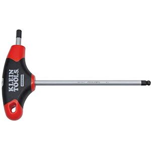 KLEIN TOOLS 1/4-Inch Ball End Hex Key with Journeyman T-Handle, 6-Inch JTH6E13BE KLEIN TOOLS 1/4-Inch Ball End Hex Key with Journeyman T-Handle, 6-Inch JTH6E13BE