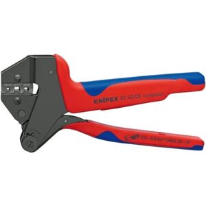 KNIPEX Crimp System Pliers for Exchangeable Crimping Dies with Multi-Component Handles 200 mm, 97 43 05 KNIPEX Crimp System Pliers for Exchangeable Crimping Dies with Multi-Component Handles 200 mm, 97 43 05