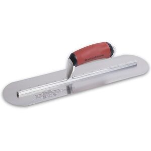 Marshalltown Fully Rounded Concrete Finishing Trowel, High Carbon Steel Blade, DuraSoft Handle, 16 x 4, Made in The USA, MXS66FRD Marshalltown Fully Rounded Concrete Finishing Trowel, High Carbon Steel Blade, DuraSoft Handle, 16 x 4, Made in The USA, MXS66FRD