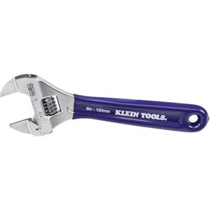 KLEIN TOOLS D86934 Adjustable Wrench, Forged with Slimmer Jaw and a High Polish Chrome Finish, 6-inch KLEIN TOOLS D86934 Adjustable Wrench, Forged with Slimmer Jaw and a High Polish Chrome Finish, 6-inch