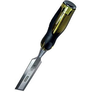Stanley 10mm Thru Tang Chisel with Bevel Edge and Strike Cap, 0-16-253 Stanley 10mm Thru Tang Chisel with Bevel Edge and Strike Cap, 0-16-253