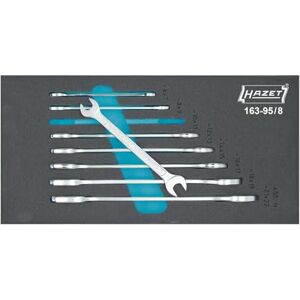 Hazet 163-95/8 Hexagon Profile Double Open-End Wrench Set Multi-Colour Hazet 163-95/8 Hexagon Profile Double Open-End Wrench Set Multi-Colour