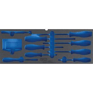 BGS 3343-1 Foam Tray for 3312, empty: for Screwdriver, bit Set and magnetic lifter BGS 3343-1 Foam Tray for 3312, empty: for Screwdriver, bit Set and magnetic lifter