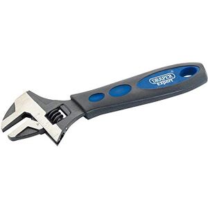 Draper 24893 Expert Adjustable Crescent Type Wrench with Soft Grip, 150mm, Blue Draper 24893 Expert Adjustable Crescent Type Wrench with Soft Grip, 150mm, Blue