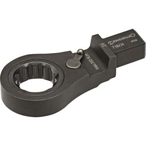 Stahlwille Ratchet Ring Spanner 17 mm Switchable, 72 Teeth 14 x 18 mm Socket for Inserting into Torque Wrench Stahlwille Ratchet Ring Spanner 17 mm Switchable, 72 Teeth 14 x 18 mm Socket for Inserting into Torque Wrench