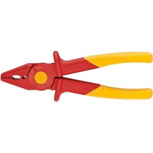 KNIPEX 98 62 01 Flat Nose Pliers of Plastic Insulating with Soft Plastic Zone for Better Grip 180 mm Multicoloured KNIPEX 98 62 01 Flat Nose Pliers of Plastic Insulating with Soft Plastic Zone for Better Grip 180 mm Multicoloured