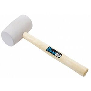OX TOOLS OX Pro White Rubber Mallet 32 oz OX TOOLS OX Pro White Rubber Mallet 32 oz
