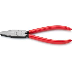 KNIPEX Flat Nose Pliers black atramentized, plastic coated 180 mm 20 01 180 KNIPEX Flat Nose Pliers black atramentized, plastic coated 180 mm 20 01 180