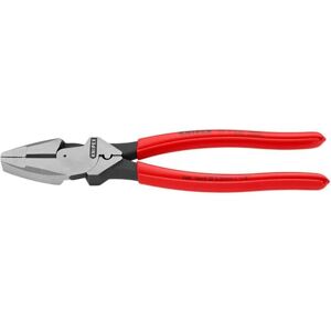 KNIPEX 09 11 240 SBA 9.5-Inch Ultra-High Leverage Lineman's Pliers with Fish Tape Puller and Crimper KNIPEX 09 11 240 SBA 9.5-Inch Ultra-High Leverage Lineman's Pliers with Fish Tape Puller and Crimper