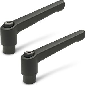 Ganter Normelemente Ganter Standard Elements Adjustable Clamping Levers with Threaded Bush – GN 300 Bushing Burnished Steel Handle Zinc Pressure Die-Casting Black Plastic Coated, Black, GN 300-45-M4-SW Ganter Normelemente Ganter Standard Elements Adjustable Clamping Levers with Threaded Bush – GN 300 Bushing Burnished Steel Handle Zinc Pressure Die-Casting Black Plastic Coated, Black, GN 300-45-M4-SW