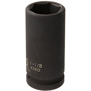 Sunex 436D 3/4" Drive Deep 6 Point Impact Socket 1-1/8 Sunex 436D 3/4" Drive Deep 6 Point Impact Socket 1-1/8
