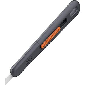 Slice 10476 Manual Slim Pen Cutter Portable, Retractable Safety Knife with Finger-Friendly Ceramic Blades to Reduce Injuries – for The Home, Office, Warehouse or Factory,Black Slice 10476 Manual Slim Pen Cutter Portable, Retractable Safety Knife with Finger-Friendly Ceramic Blades to Reduce Injuries – for The Home, Office, Warehouse or Factory,Black