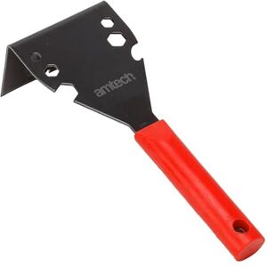 Amtech Pry Bar, Nail Puller and Tile Remover Tool in One for Home DIY, Laminate Flooring Tool for Removing Skirting Boards and More, Heavy Duty, Non Marking, Ergonomic Handle Amtech Pry Bar, Nail Puller and Tile Remover Tool in One for Home DIY, Laminate Flooring Tool for Removing Skirting Boards and More, Heavy Duty, Non Marking, Ergonomic Handle